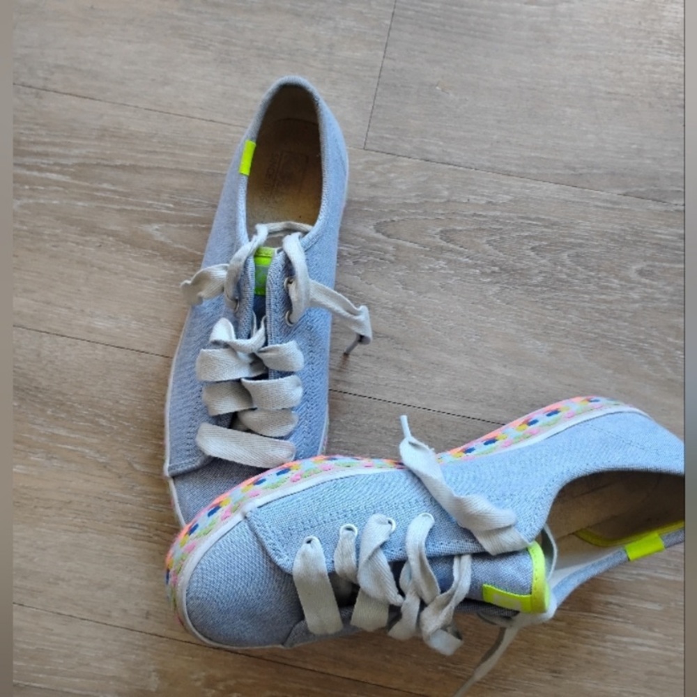 Keds Blue Sneakers with colorful soles - Picture 10 of 12